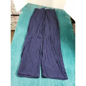 New York & Company Pants Size Extra Small Womens Blue Soho Bohemian Wide Leg NWT